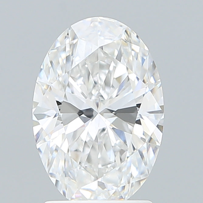 2.07 Carat Oval Shaped, Ideal Cut, D Color, VVS2 Clarity, IGI Certified Lab Grown Diamond