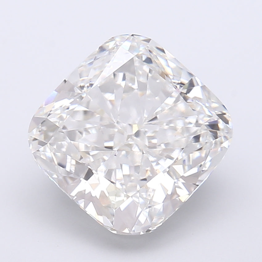 6.00 Carat Cushion Shaped, Very Good Cut, F Color, VVS2 Clarity, IGI Certified Lab Grown Diamond