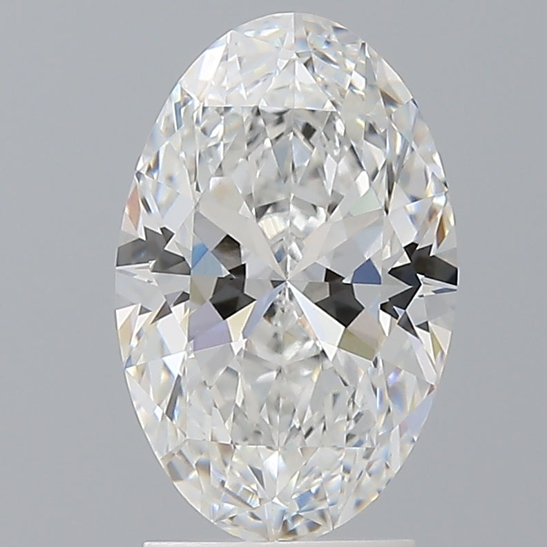 2.58 Carat Oval Shaped, Excellent Cut, E Color, VVS2 Clarity, IGI Certified Lab Grown Diamond