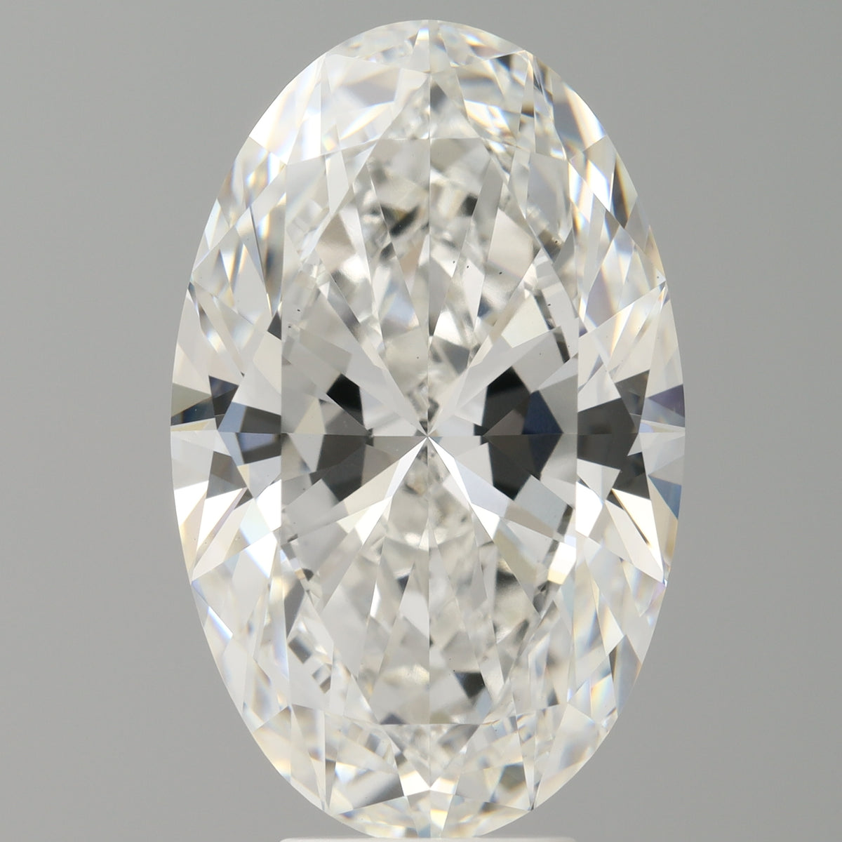 7.09 Carat Oval Shaped, Ideal Cut, E Color, VVS2 Clarity, IGI Certified Lab Grown Diamond
