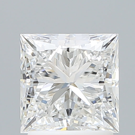 2.06 Carat Princess Shaped, Ideal Cut, D Color, VVS2 Clarity, IGI Certified Lab Grown Diamond