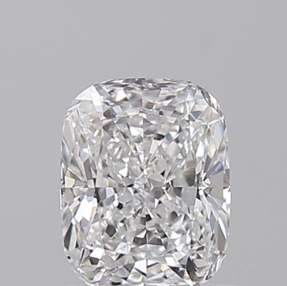 1.02 Carat Elongated Cushion Shaped, Excellent Cut, D Color, VVS2 Clarity, IGI Certified Lab Grown Diamond