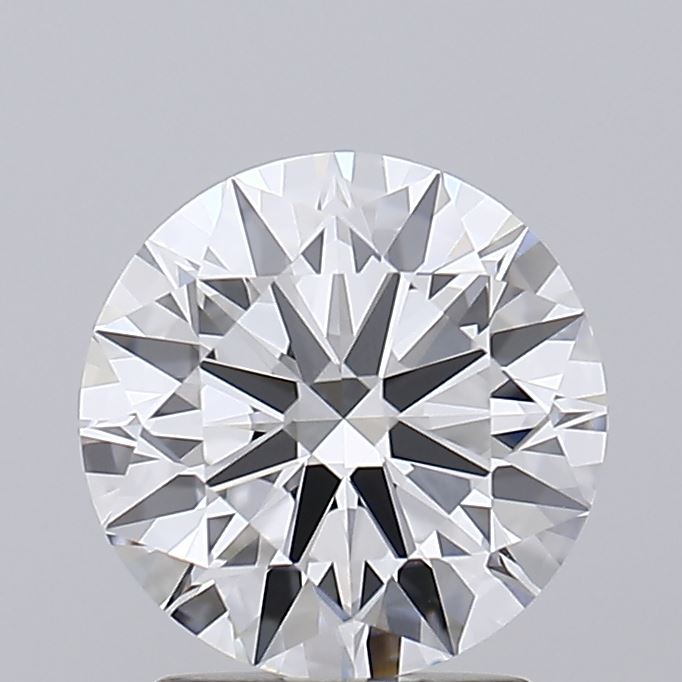 2.11 Carat Round Shaped, Ideal Cut, D Color, VVS2 Clarity, IGI Certified Lab Grown Diamond