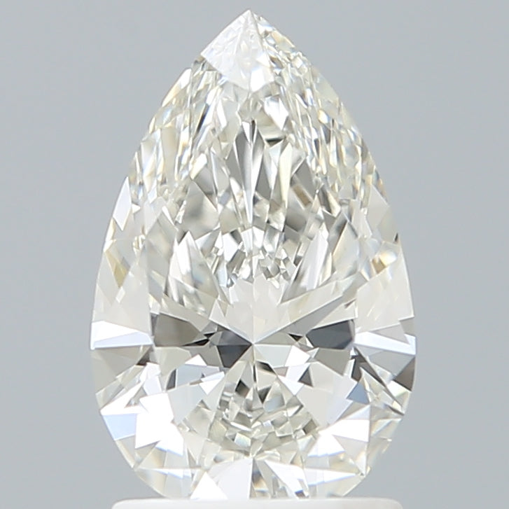 1.53 Carat Pear Shaped, Ideal Cut, F Color, VVS2 Clarity, IGI Certified Lab Grown Diamond