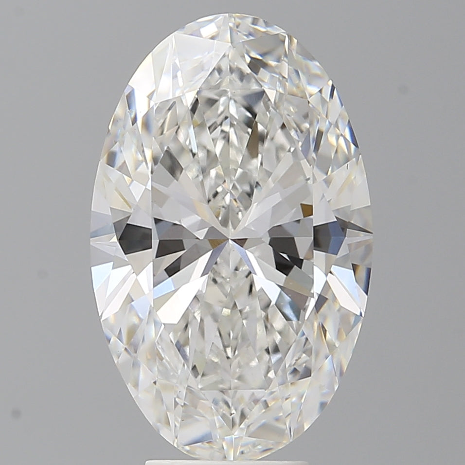 6.60 Carat Oval Shaped, Ideal Cut, E Color, VVS2 Clarity, IGI Certified Lab Grown Diamond
