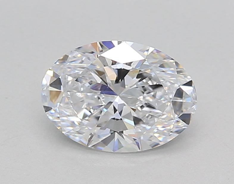 1.02 Carat Oval Shaped, Ideal Cut, D Color, VS2 Clarity, GIA Certified Lab Grown Diamond