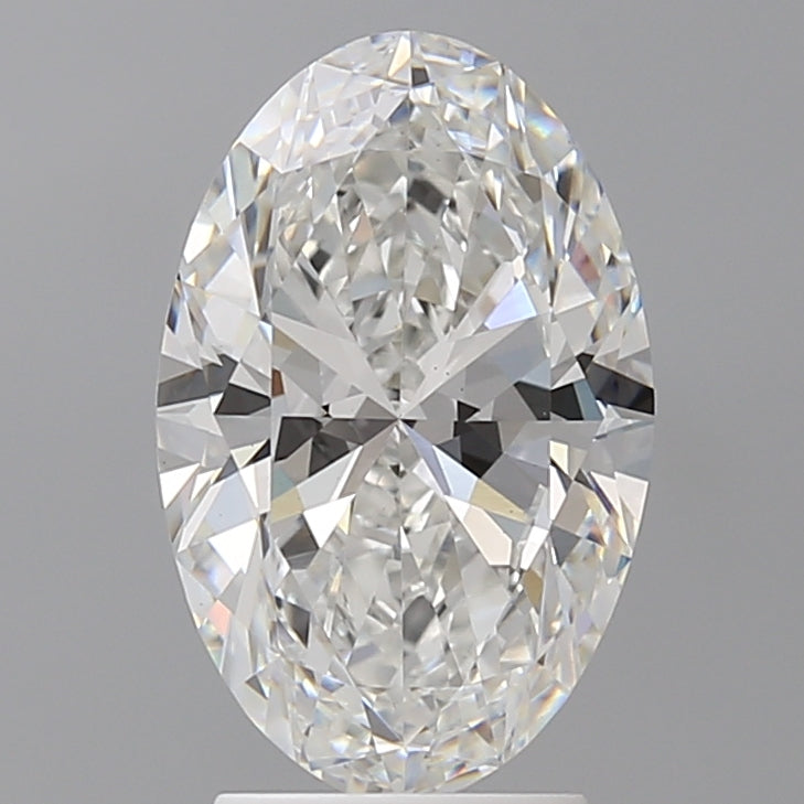 3.09 Carat Oval Shaped, Ideal Cut, E Color, VS1 Clarity, IGI Certified Lab Grown Diamond