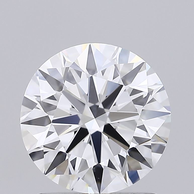 1.54 Carat Round Shaped, Ideal Cut, D Color, IF Clarity, IGI Certified Lab Grown Diamond