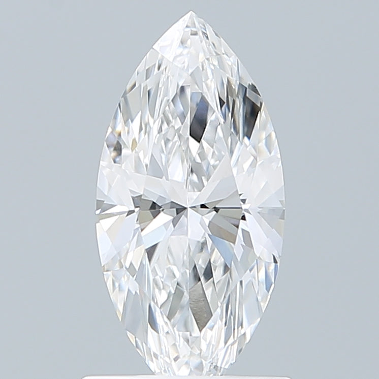 1.09 Carat Marquise Shaped, Ideal Cut, D Color, VVS2 Clarity, IGI Certified Lab Grown Diamond