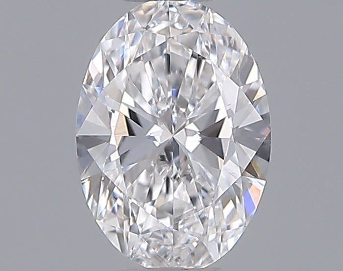 0.50 Carat Oval Shaped, Ideal Cut, D Color, IF Clarity, IGI Certified Lab Grown Diamond