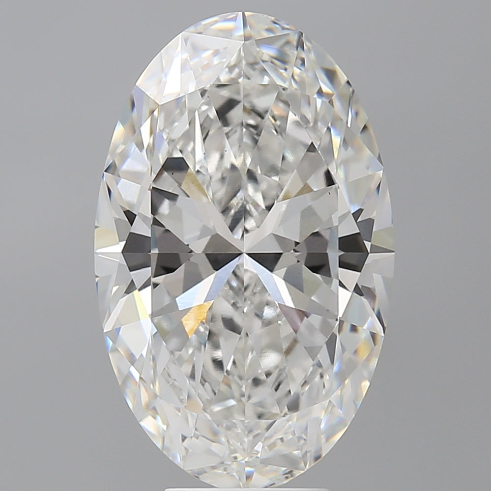 7.59 Carat Oval Shaped, Ideal Cut, E Color, VS1 Clarity, IGI Certified Lab Grown Diamond