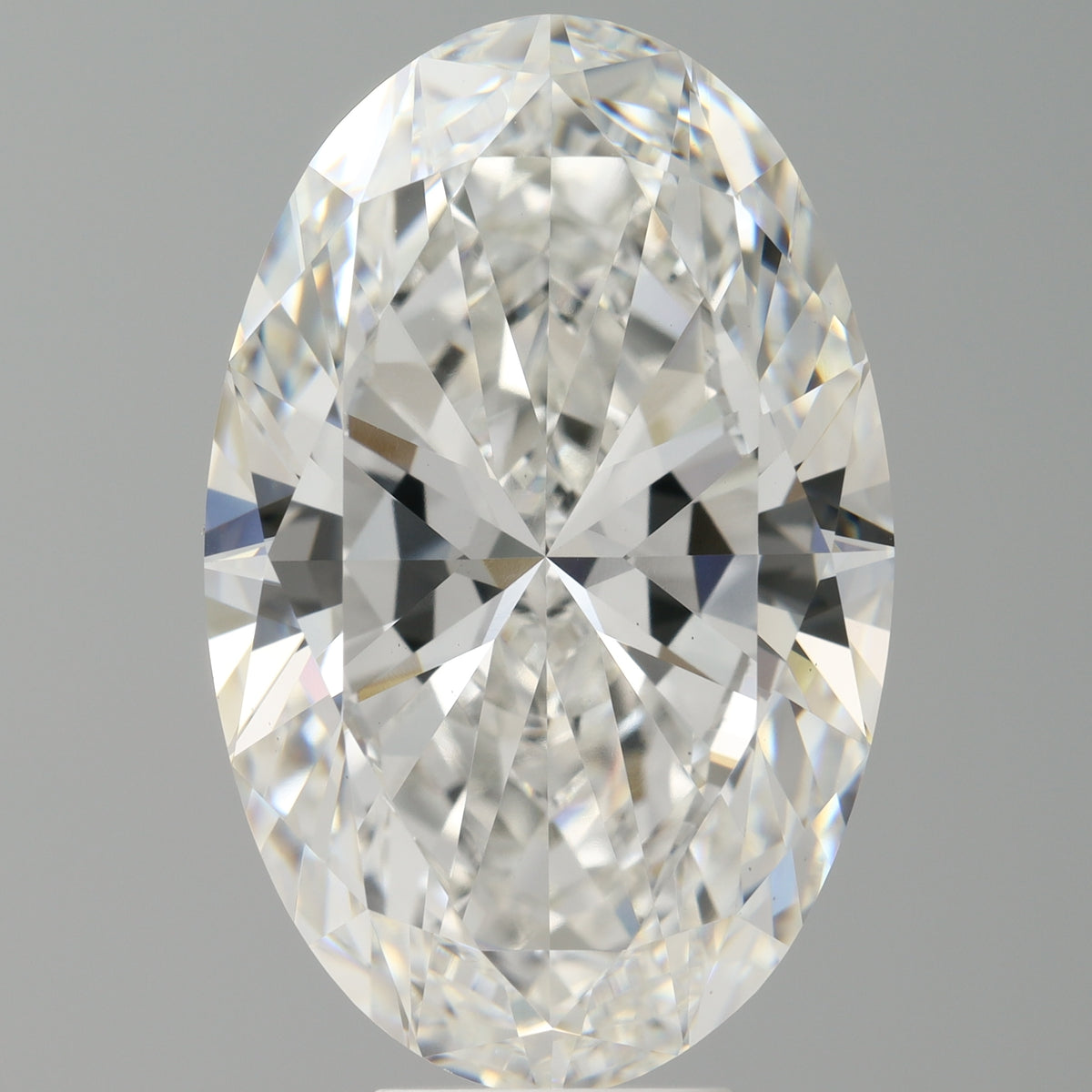 9.08 Carat Oval Shaped, Ideal Cut, F Color, VVS2 Clarity, IGI Certified Lab Grown Diamond
