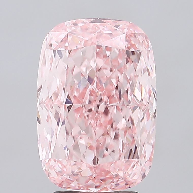 5.04 Carat Cushion Shaped, Excellent Cut, VVS2 Clarity, IGI Certified Lab Grown Diamond