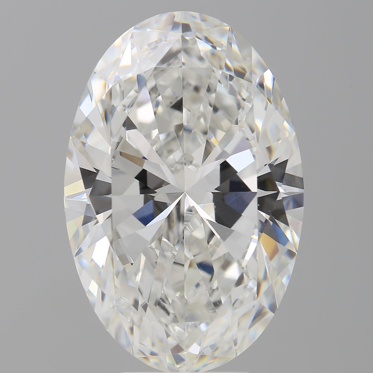 8.11 Carat Oval Shaped, Ideal Cut, F Color, VVS2 Clarity, IGI Certified Lab Grown Diamond
