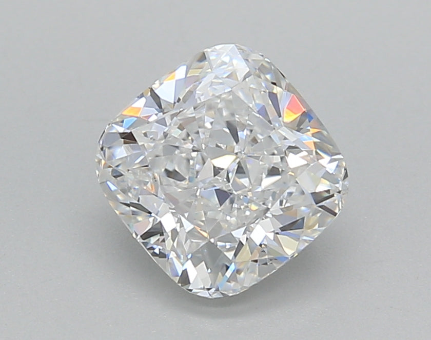 1.52 Carat Cushion Shaped, Ideal Cut, D Color, VS1 Clarity, IGI Certified Lab Grown Diamond