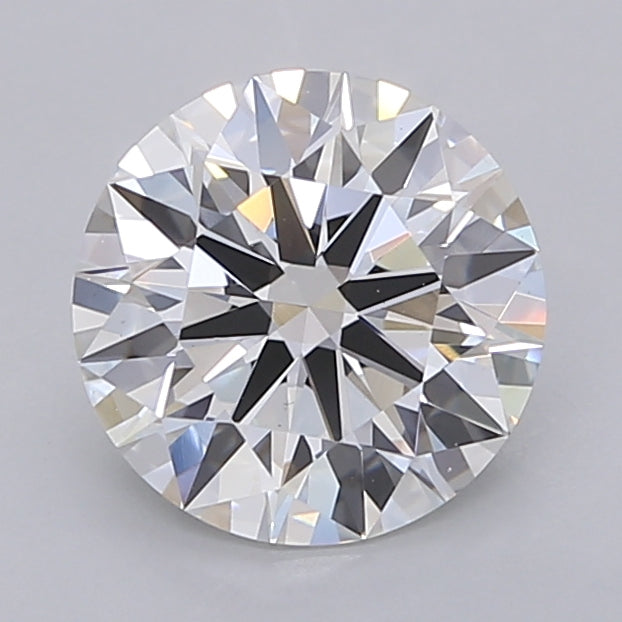 2.04 Carat Round Shaped, Ideal Cut, F Color, VVS2 Clarity, IGI Certified Lab Grown Diamond