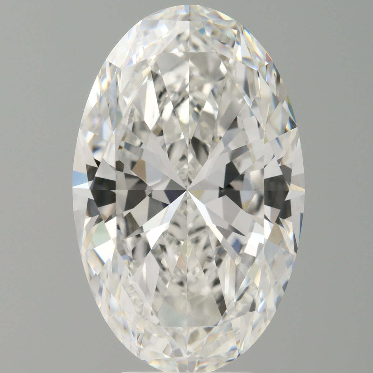 7.01 Carat Oval Shaped, Ideal Cut, F Color, VVS2 Clarity, IGI Certified Lab Grown Diamond