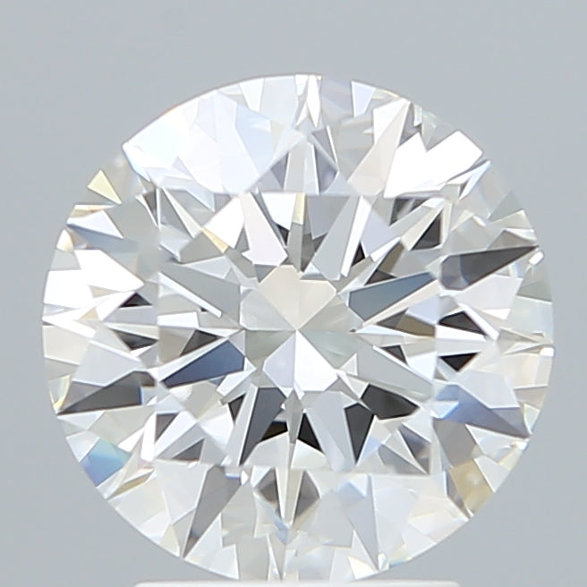 3.09 Carat Round Shaped, Excellent Cut, F Color, VVS2 Clarity, IGI Certified Lab Grown Diamond
