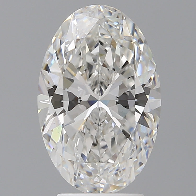 3.58 Carat Oval Shaped, Ideal Cut, F Color, VS1 Clarity, IGI Certified Lab Grown Diamond