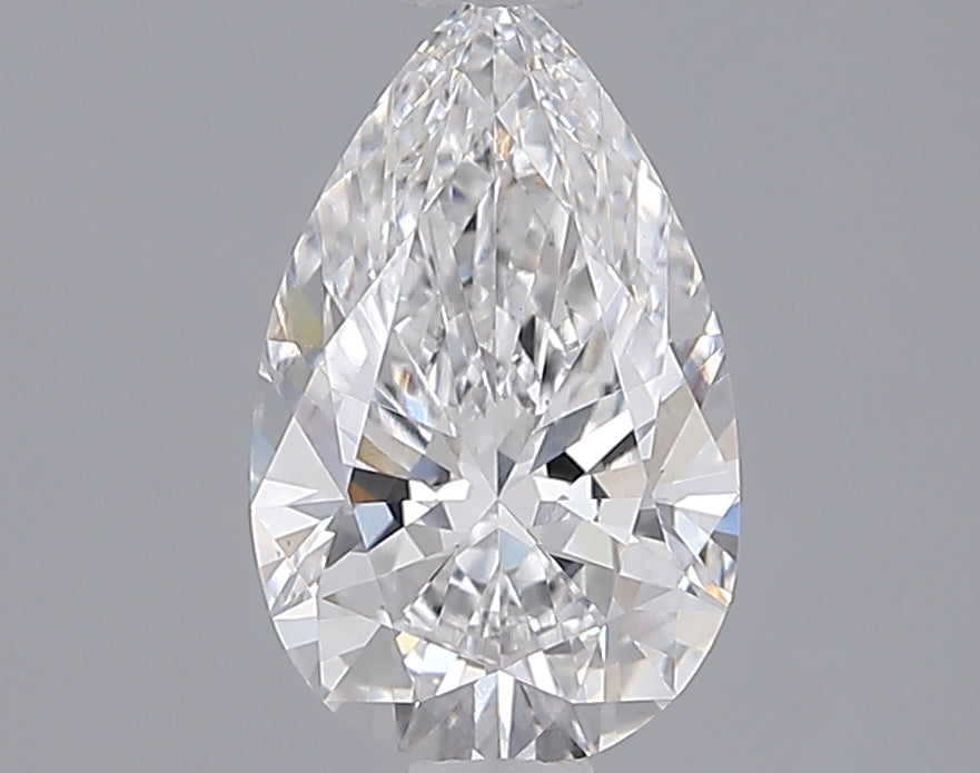 1.51 Carat Pear Shaped, Ideal Cut, D Color, VS1 Clarity, IGI Certified Lab Grown Diamond