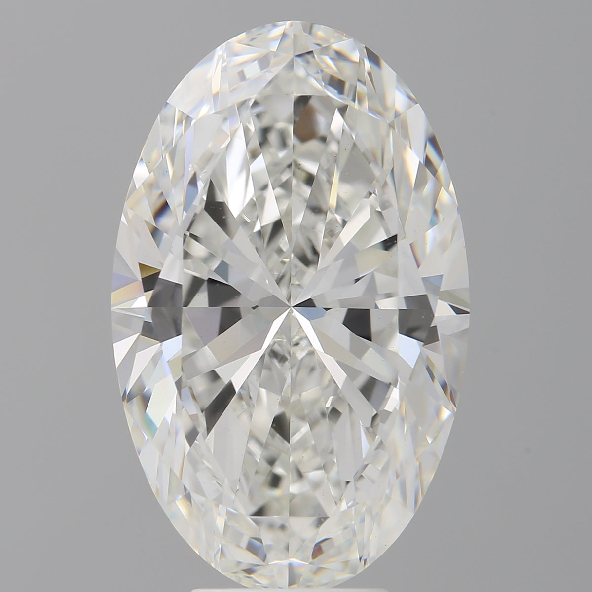 8.00 Carat Oval Shaped, Ideal Cut, F Color, VVS2 Clarity, IGI Certified Lab Grown Diamond