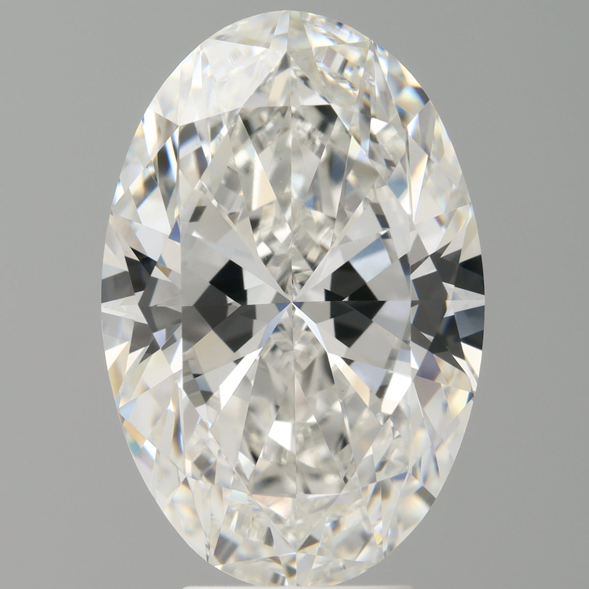 6.01 Carat Oval Shaped, Ideal Cut, F Color, VVS2 Clarity, IGI Certified Lab Grown Diamond