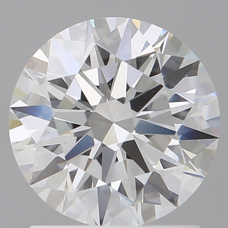 1.53 Carat Round Shaped, Ideal Cut, E Color, VS1 Clarity, IGI Certified Lab Grown Diamond