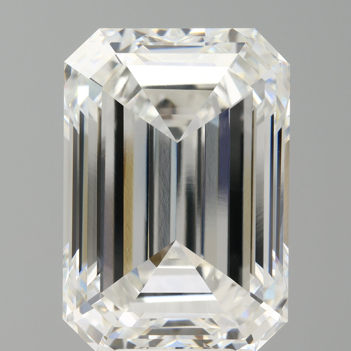 10.59 Carat Emerald Shaped, Ideal Cut, F Color, VVS2 Clarity, IGI Certified Lab Grown Diamond
