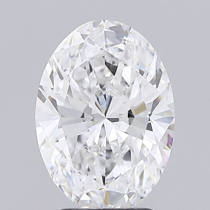 2.75 Carat Oval Shaped, Excellent Cut, D Color, VVS1 Clarity, IGI Certified Lab Grown Diamond