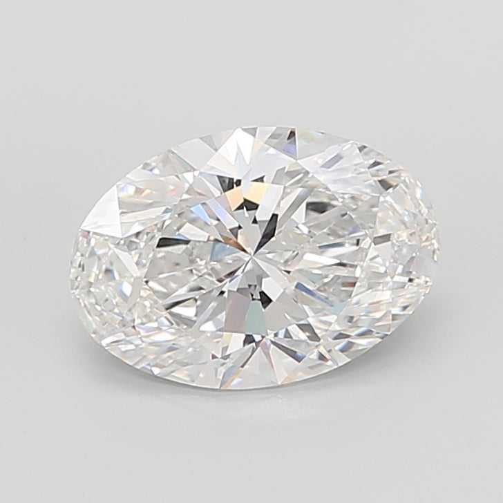 7.01 Carat Oval Shaped, Ideal Cut, E Color, VVS2 Clarity, IGI Certified Lab Grown Diamond