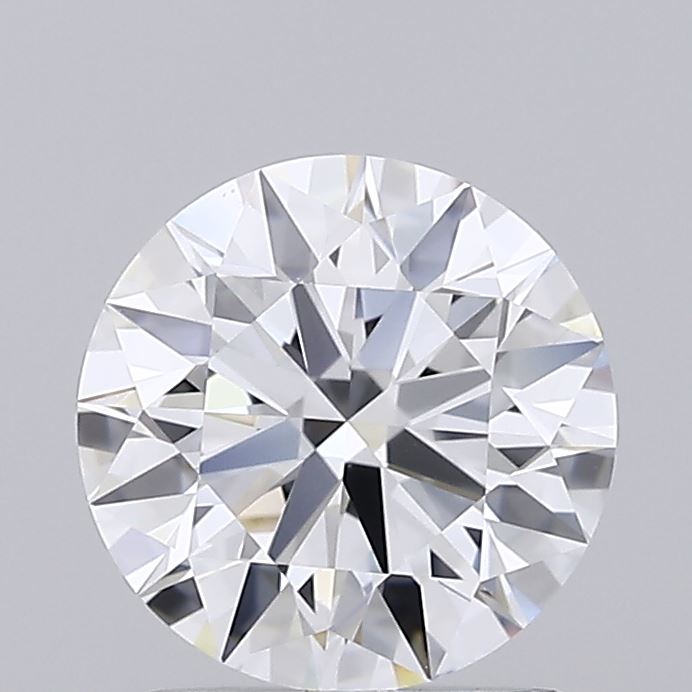 1.59 Carat Round Shaped, Ideal Cut, D Color, VS1 Clarity, IGI Certified Lab Grown Diamond