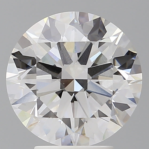 4.01 Carat Round Shaped, Excellent Cut, E Color, VVS2 Clarity, IGI Certified Lab Grown Diamond
