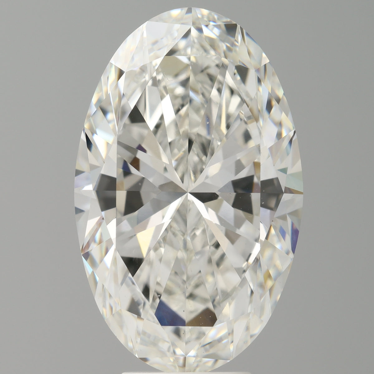 7.04 Carat Oval Shaped, Ideal Cut, F Color, VS1 Clarity, IGI Certified Lab Grown Diamond