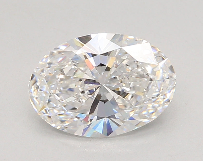 2.05 Carat Oval Shaped, Ideal Cut, D Color, VVS1 Clarity, IGI Certified Lab Grown Diamond