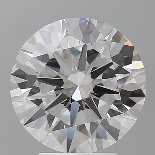 4.00 Carat Round Shaped, Excellent Cut, E Color, VVS2 Clarity, IGI Certified Lab Grown Diamond