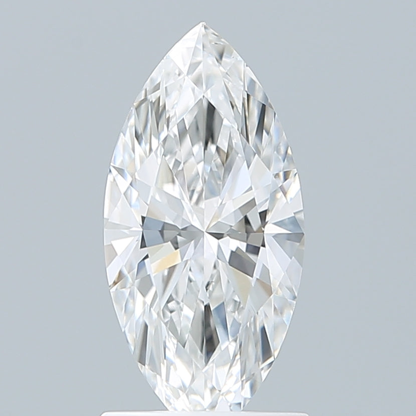 1.29 Carat Marquise Shaped, Ideal Cut, D Color, VVS2 Clarity, IGI Certified Lab Grown Diamond