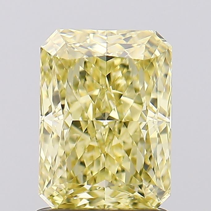 1.67 Carat Radiant Shaped, Excellent Cut, VVS2 Clarity, IGI Certified Lab Grown Diamond
