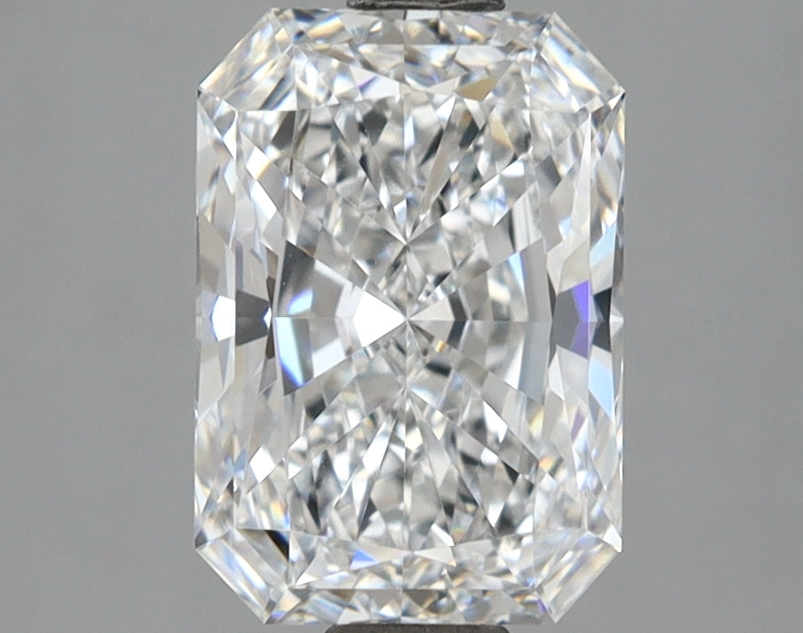 2.11 Carat Radiant Shaped, Ideal Cut, E Color, VVS1 Clarity, IGI Certified Lab Grown Diamond