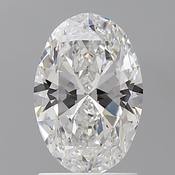 1.57 Carat Oval Shaped, Ideal Cut, D Color, VVS2 Clarity, IGI Certified Lab Grown Diamond