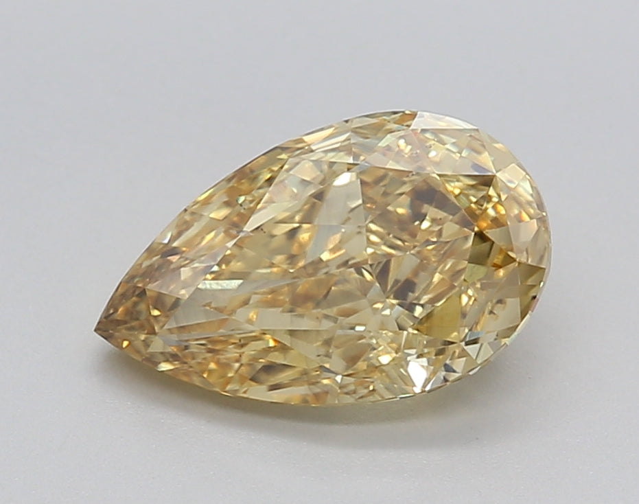2.00 Carat Pear Shaped, Excellent Cut, VS2 Clarity, IGI Certified Lab Grown Diamond