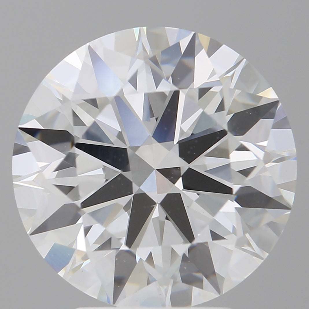 4.55 Carat Round Shaped, Ideal Cut, E Color, VVS2 Clarity, IGI Certified Lab Grown Diamond