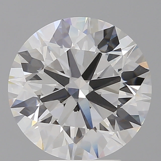 4.08 Carat Round Shaped, Ideal Cut, E Color, VVS2 Clarity, IGI Certified Lab Grown Diamond