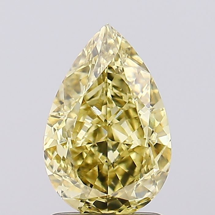 1.82 Carat Pear Shaped, Excellent Cut, VS1 Clarity, IGI Certified Lab Grown Diamond