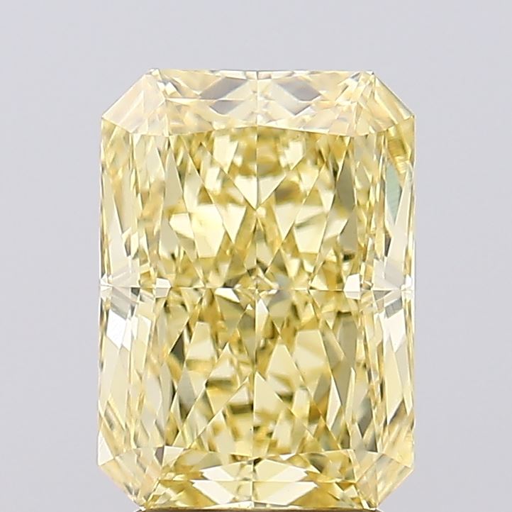 3.11 Carat Radiant Shaped, Ideal Cut, VVS2 Clarity, IGI Certified Lab Grown Diamond