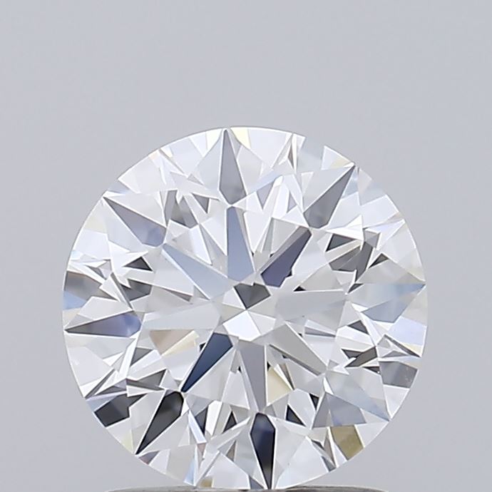 1.53 Carat Round Shaped, Ideal Cut, D Color, VVS1 Clarity, IGI Certified Lab Grown Diamond