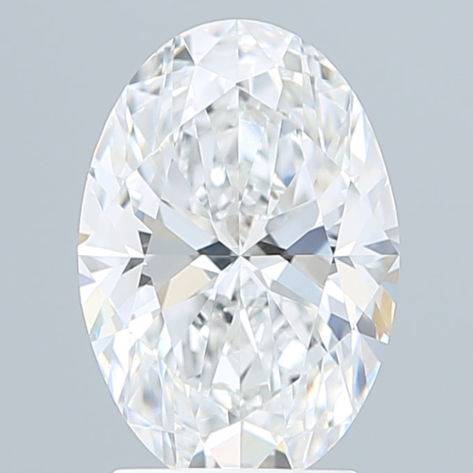 2.60 Carat Oval Shaped, Excellent Cut, D Color, VVS2 Clarity, IGI Certified Lab Grown Diamond