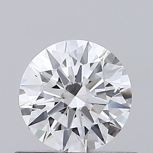 0.54 Carat Round Shaped, Ideal Cut, D Color, VVS2 Clarity, IGI Certified Lab Grown Diamond