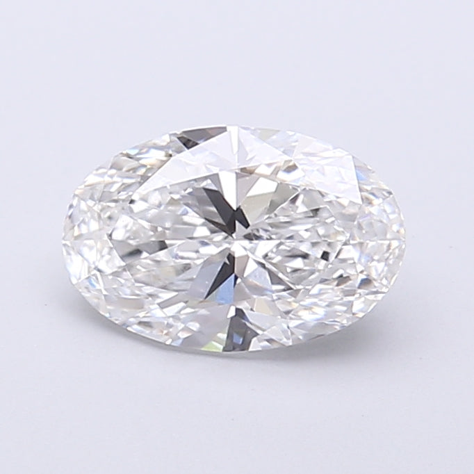 1.10 Carat Oval Shaped, Very Good Cut, D Color, VS1 Clarity, IGI Certified Lab Grown Diamond