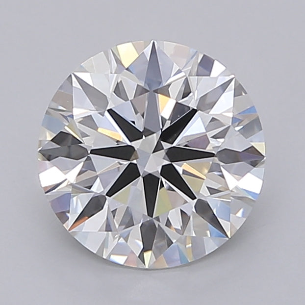 2.01 Carat Round Shaped, Ideal Cut, F Color, VVS2 Clarity, IGI Certified Lab Grown Diamond