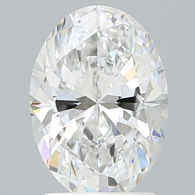 2.18 Carat Oval Shaped, Excellent Cut, E Color, VVS2 Clarity, IGI Certified Lab Grown Diamond